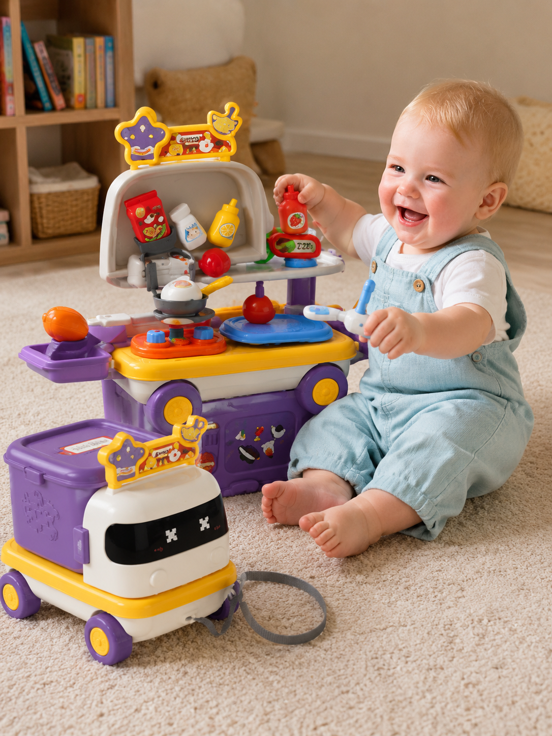 2-in-1 Play Truck for Kids